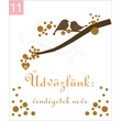 Kép 2/2 - NÉVRE SZÓLÓ ÜLTETŐKÁRTYA: 11-ES GRAFIKA