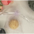 Kép 1/9 - fehér organza tasak szappan köszönőajándékhoz