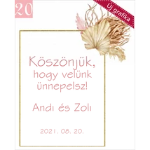 nude levélmintás grafika köszönetajándékhoz nude levélmintás grafika köszönetajándékhoz