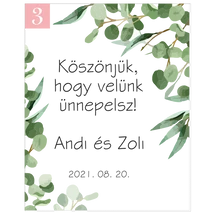 levélmintás kártya köszönetajándékhoz levélmintás kártya köszönetajándékhoz