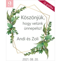 levélmintás grafika köszönetajándékhoz levélmintás grafika köszönetajándékhoz