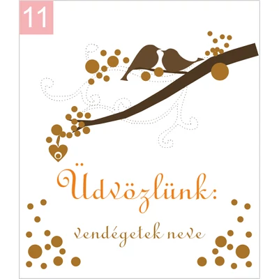 NÉVRE SZÓLÓ ÜLTETŐKÁRTYA: 11-ES GRAFIKA